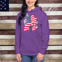 Load image into Gallery viewer, Freedom Flowers Unisex Hoodie
