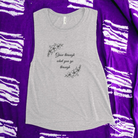 Load image into Gallery viewer, What You Go Through Ladies’ Muscle Tank
