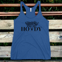 Load image into Gallery viewer, Howdy Women&#39;s Racerback Tank
