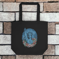 Load image into Gallery viewer, Liberty And Flowers Eco Tote Bag
