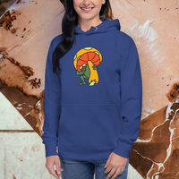 Load image into Gallery viewer, Mushroom Frog Unisex Hoodie
