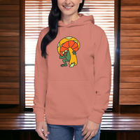 Load image into Gallery viewer, Mushroom Frog Unisex Hoodie
