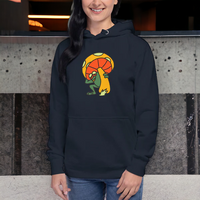 Load image into Gallery viewer, Mushroom Frog Unisex Hoodie

