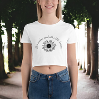 Load image into Gallery viewer, Sunshine Women’s Crop Tee
