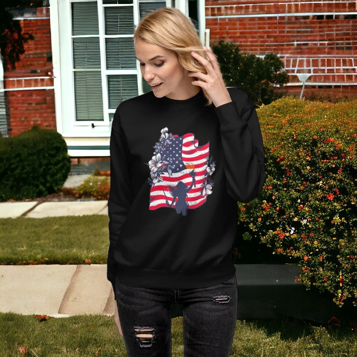 Freedom Flowers Unisex Premium Sweatshirt