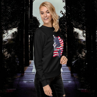 Load image into Gallery viewer, Freedom Flowers Unisex Premium Sweatshirt

