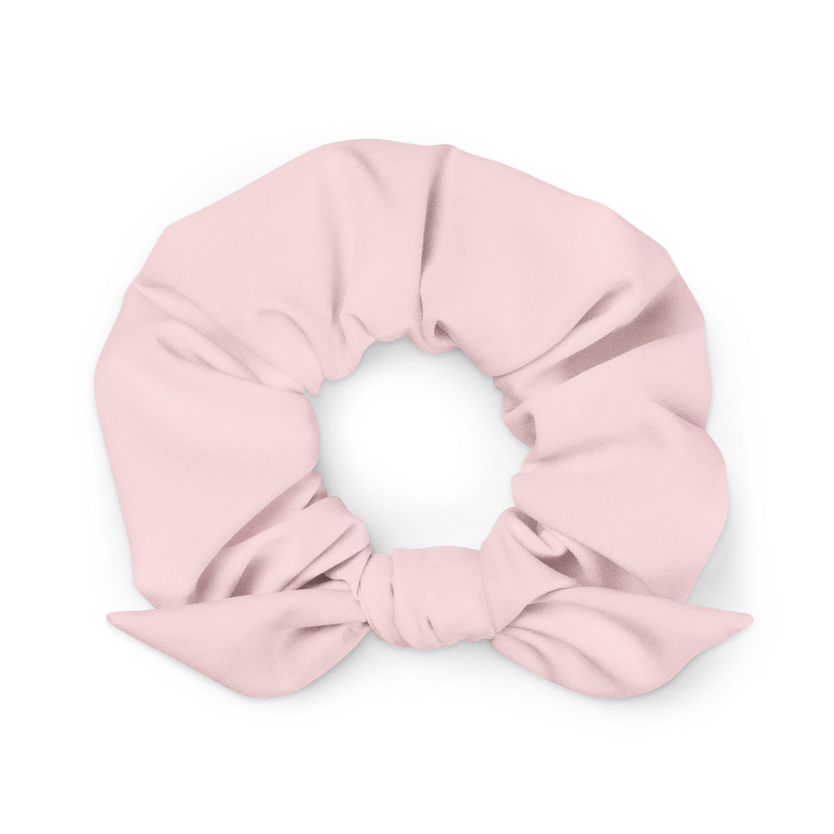 Pink Recycled Scrunchie