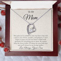 Load image into Gallery viewer, To My Mom - Loving Mother - Forever Love Necklace
