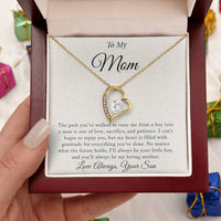 Load image into Gallery viewer, To My Mom - Loving Mother - Forever Love Necklace
