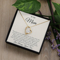 Load image into Gallery viewer, To My Mom - Loving Mother - Forever Love Necklace
