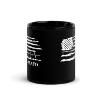 Load image into Gallery viewer, FAFO Black Glossy Mug
