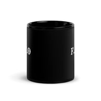 Load image into Gallery viewer, FAFO Solid Black Glossy Mug
