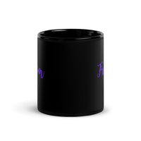 Load image into Gallery viewer, Freedom Black Glossy Mug
