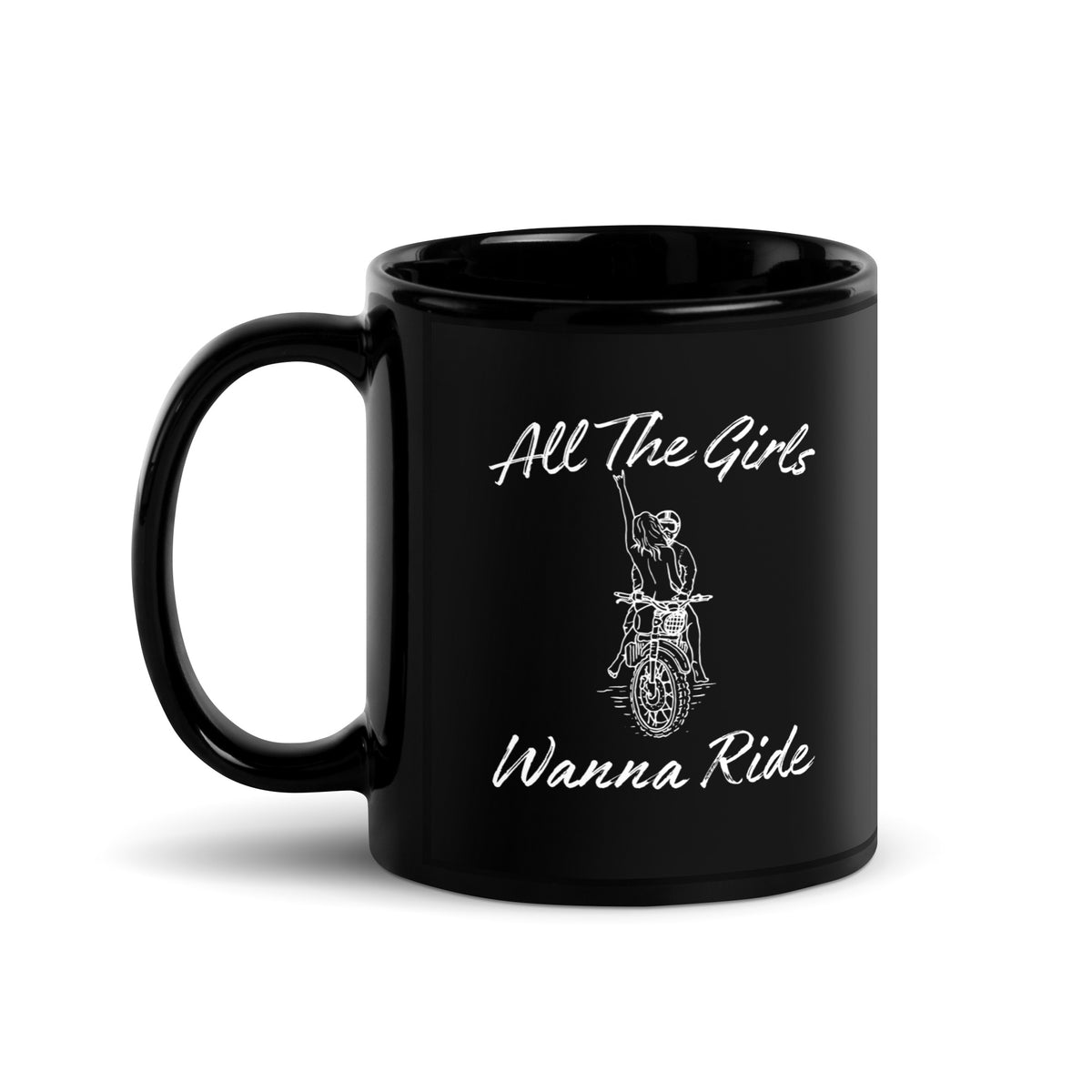 All The Girls Black Glossy Mug