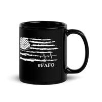 Load image into Gallery viewer, FAFO Black Glossy Mug
