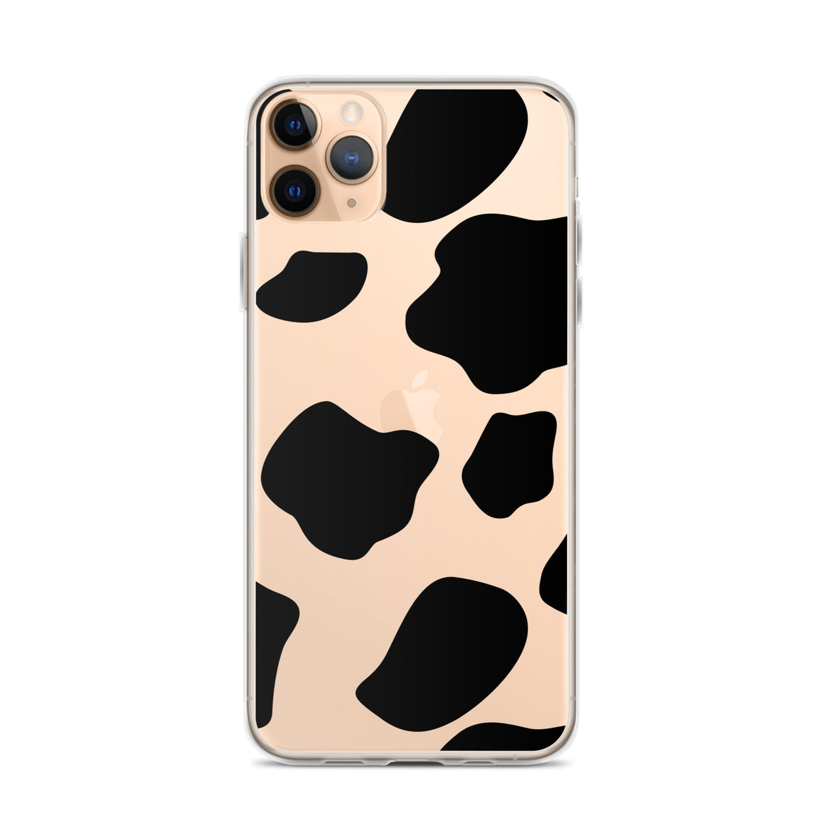 Cow Print Clear Case for iPhone®