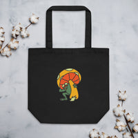 Load image into Gallery viewer, Mushroom Frog Eco Tote Bag
