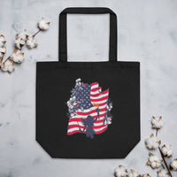 Load image into Gallery viewer, Freedom Flowers Eco Tote Bag

