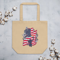 Load image into Gallery viewer, Freedom Flowers Eco Tote Bag
