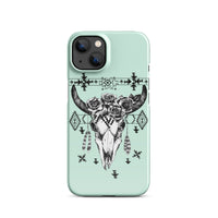 Load image into Gallery viewer, Floral Skull Snap Case for iPhone®
