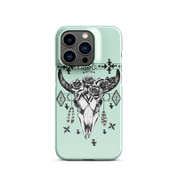 Load image into Gallery viewer, Floral Skull Snap Case for iPhone®
