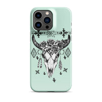 Load image into Gallery viewer, Floral Skull Snap Case for iPhone®
