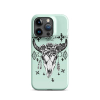Load image into Gallery viewer, Floral Skull Snap Case for iPhone®
