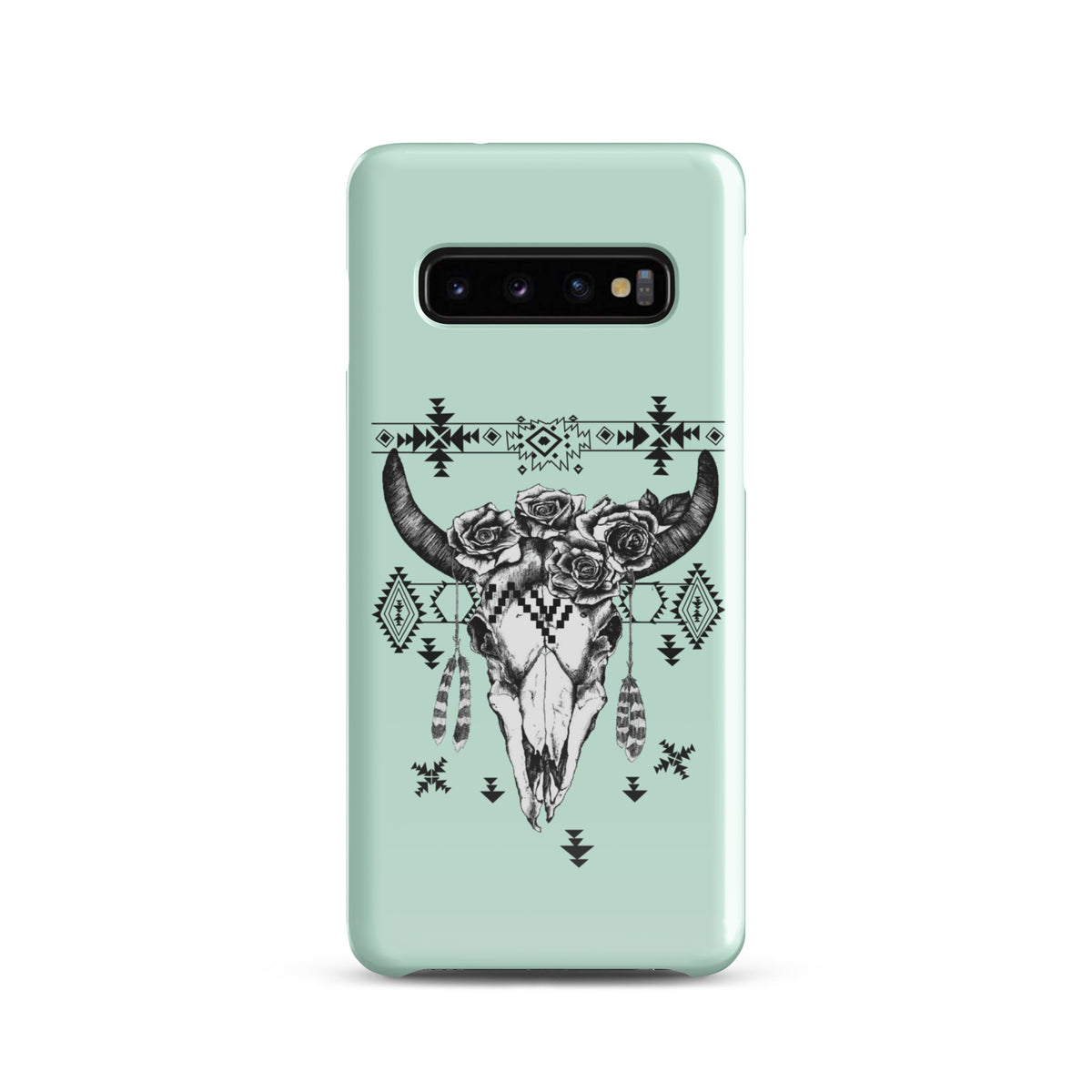 Floral Skull Snap Case for Samsung®