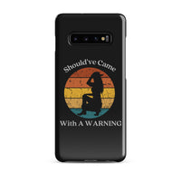 Load image into Gallery viewer, Came With A Warning Snap Case for Samsung®
