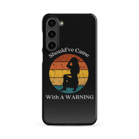 Load image into Gallery viewer, Came With A Warning Snap Case for Samsung®
