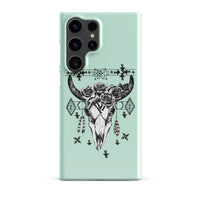 Load image into Gallery viewer, Floral Skull Snap Case for Samsung®
