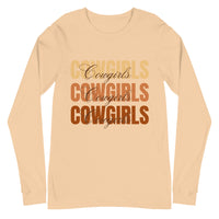 Load image into Gallery viewer, Cowgirl Unisex Long Sleeve Tee
