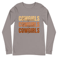 Load image into Gallery viewer, Cowgirl Unisex Long Sleeve Tee
