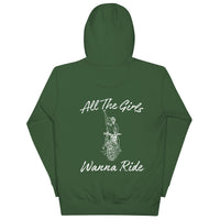 Load image into Gallery viewer, All The Girls Wanna Ride Unisex Hoodie
