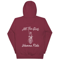Load image into Gallery viewer, All The Girls Wanna Ride Unisex Hoodie
