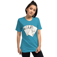 Load image into Gallery viewer, Cowboy Cards Short Sleeve T-Shirt
