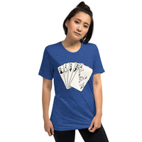 Load image into Gallery viewer, Cowboy Cards Short Sleeve T-Shirt
